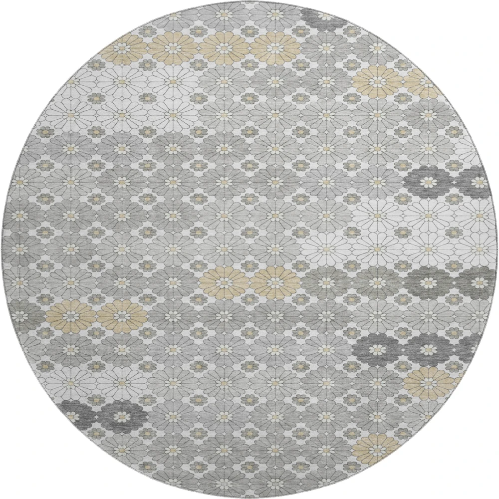 Mayfield AMF1678 Gray 8' x 8' Rug