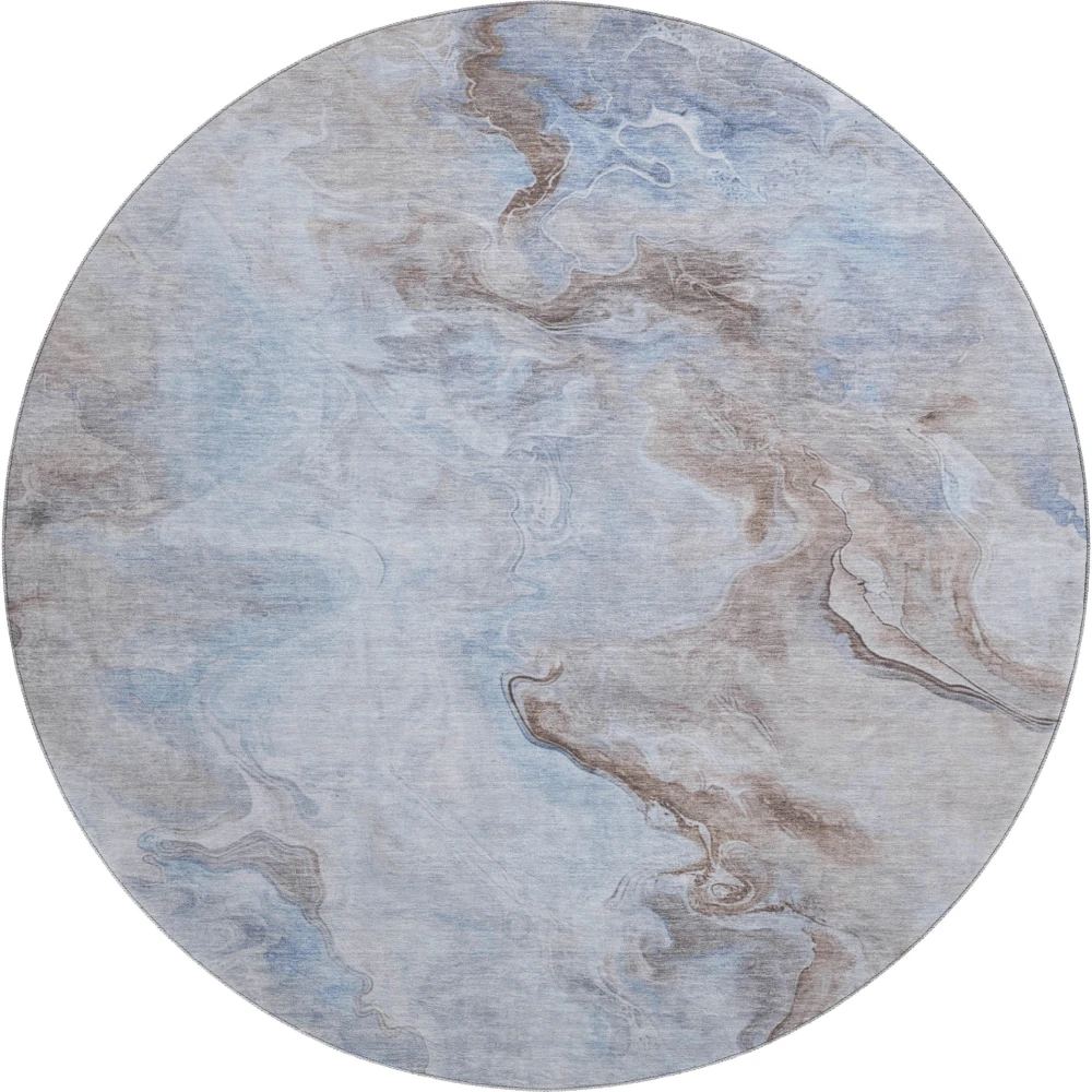 Mayfield AMF1680 Blue 8' x 8' Rug