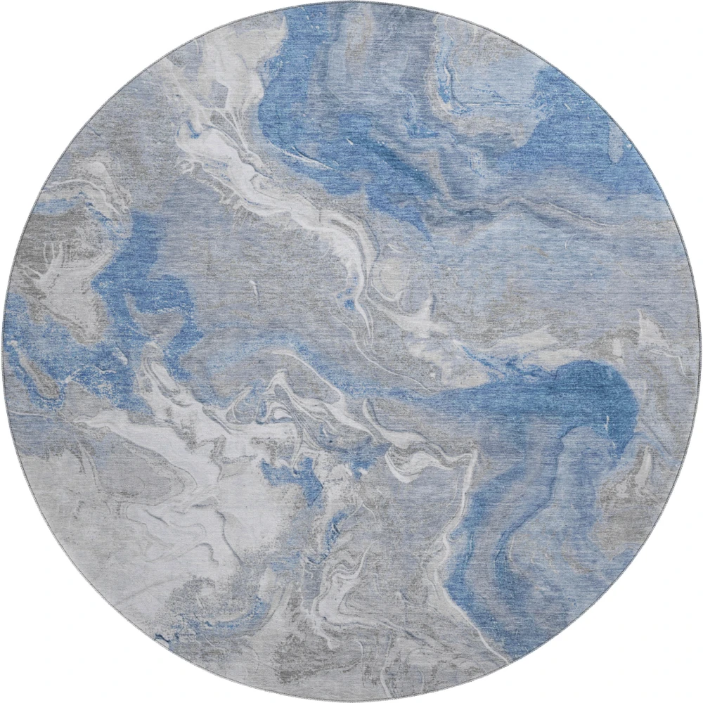 Mayfield AMF1682 Blue 8' x 8' Rug