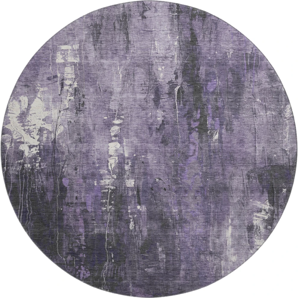 Mayfield AMF1683 Purple 8' x 8' Rug