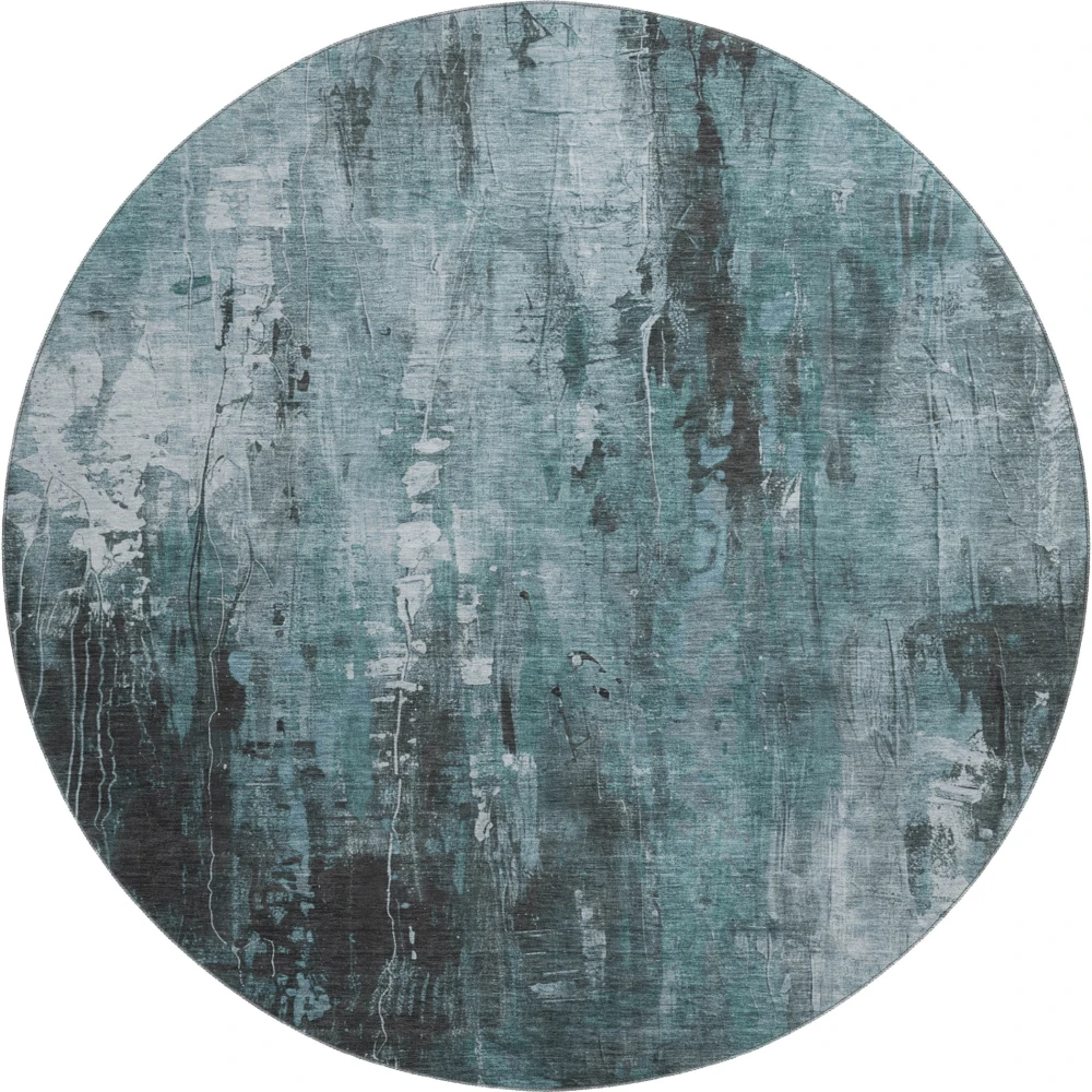 Mayfield AMF1683 Teal 8' x 8' Rug