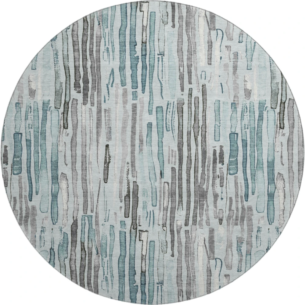 Mayfield AMF1684 Teal 8' x 8' Rug
