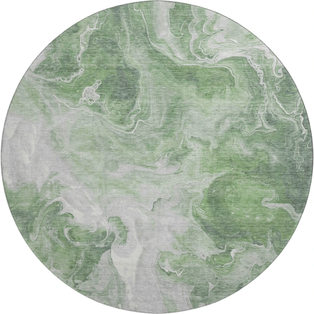 Mayfield AMF1687 Green 8' x 8' Rug