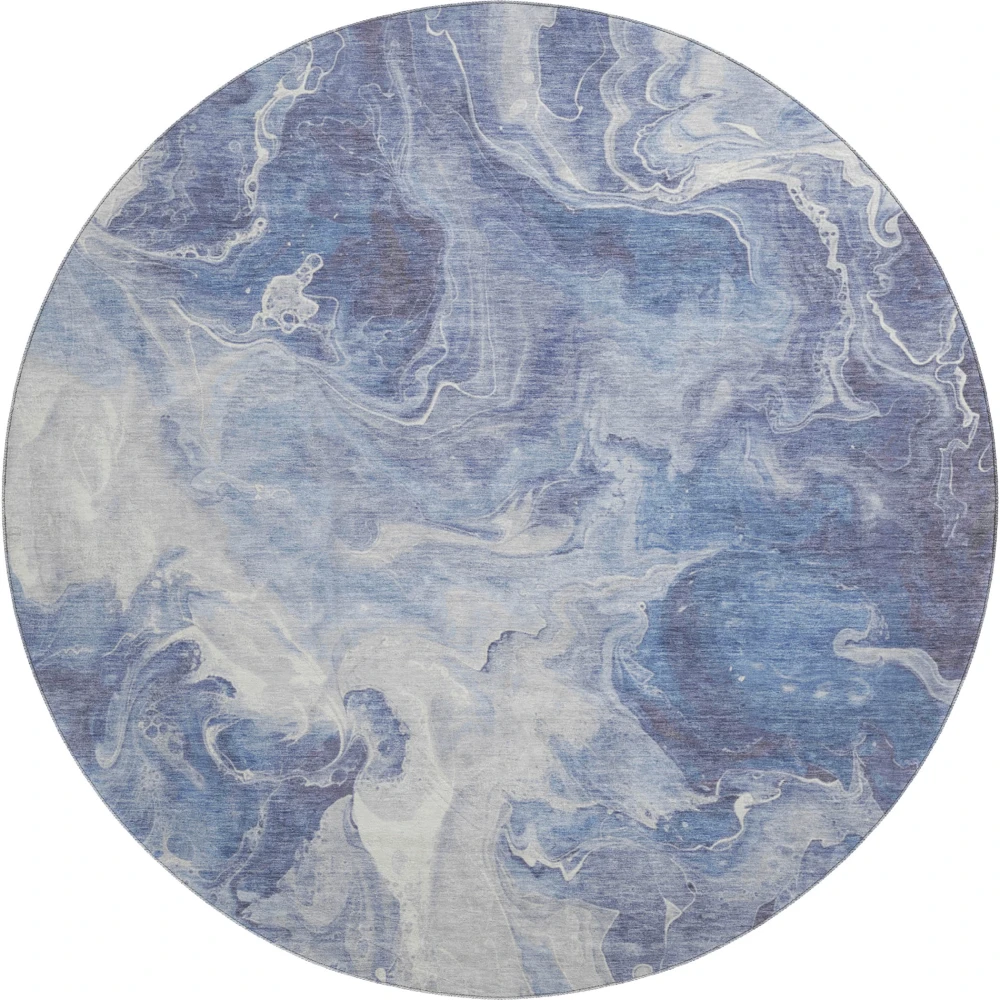Mayfield AMF1687 Navy 8' x 8' Rug
