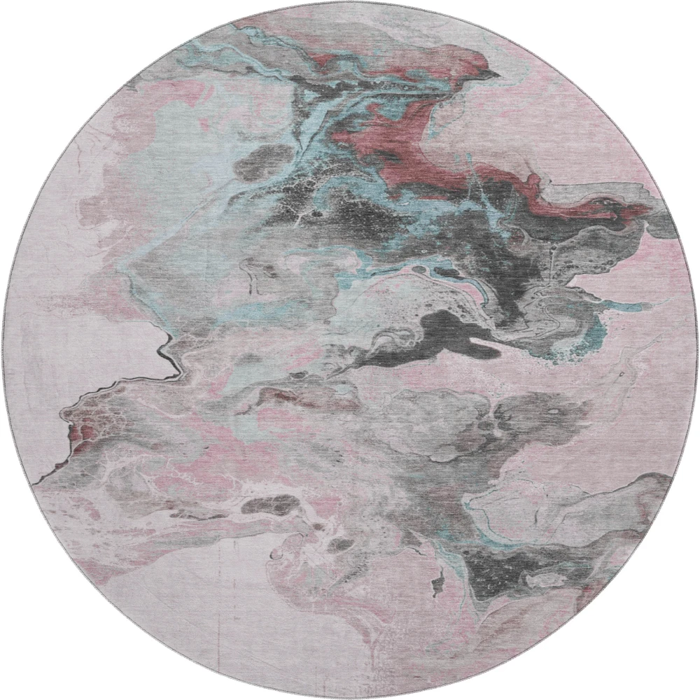 Mayfield AMF1688 Pink 8' x 8' Rug