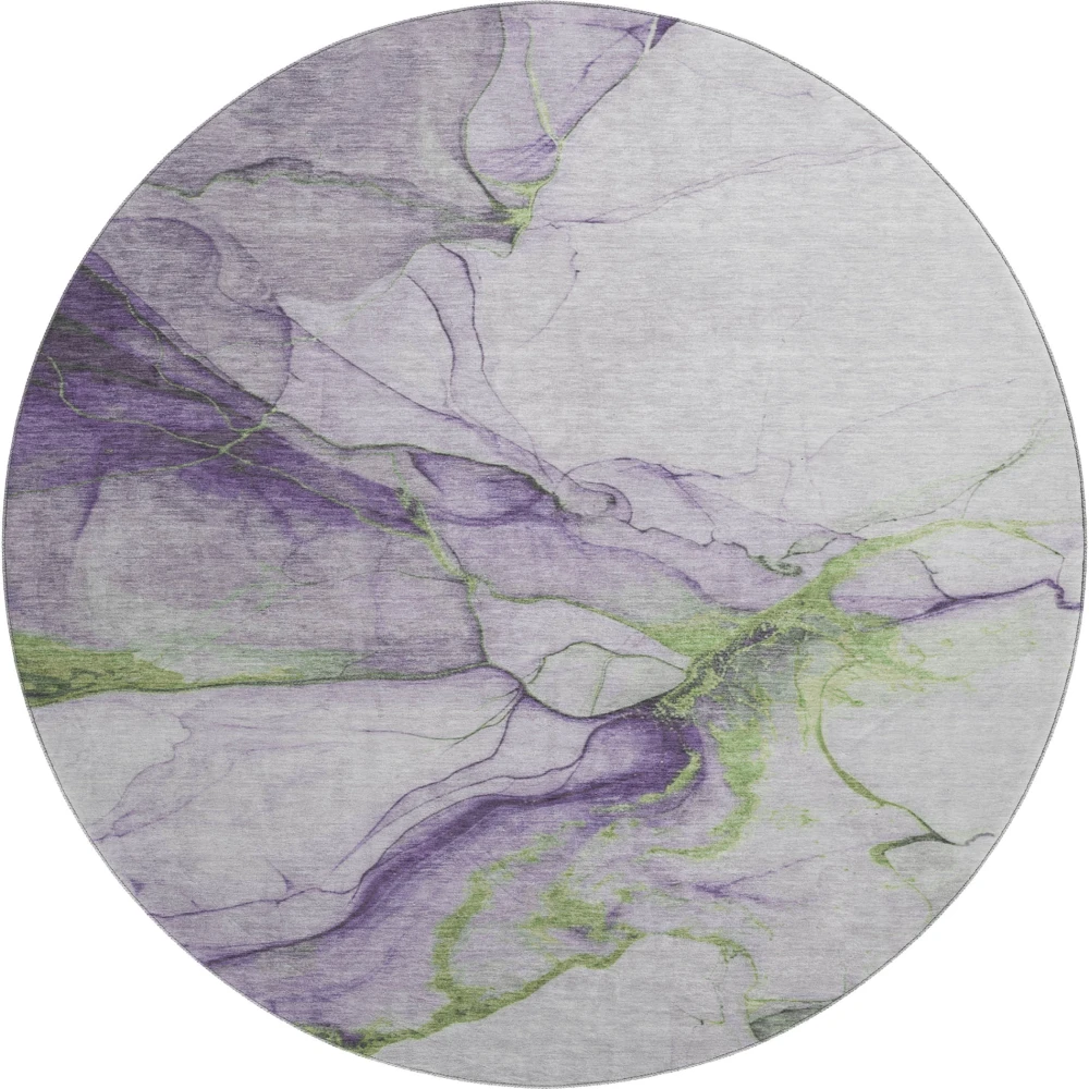 Mayfield AMF1690 Purple 8' x 8' Rug
