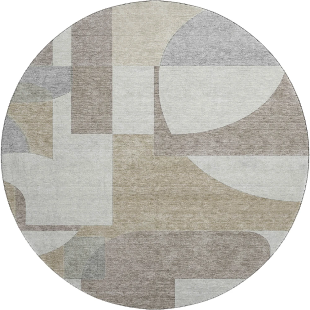 Mayfield AMF1692 Khaki 8' x 8' Rug