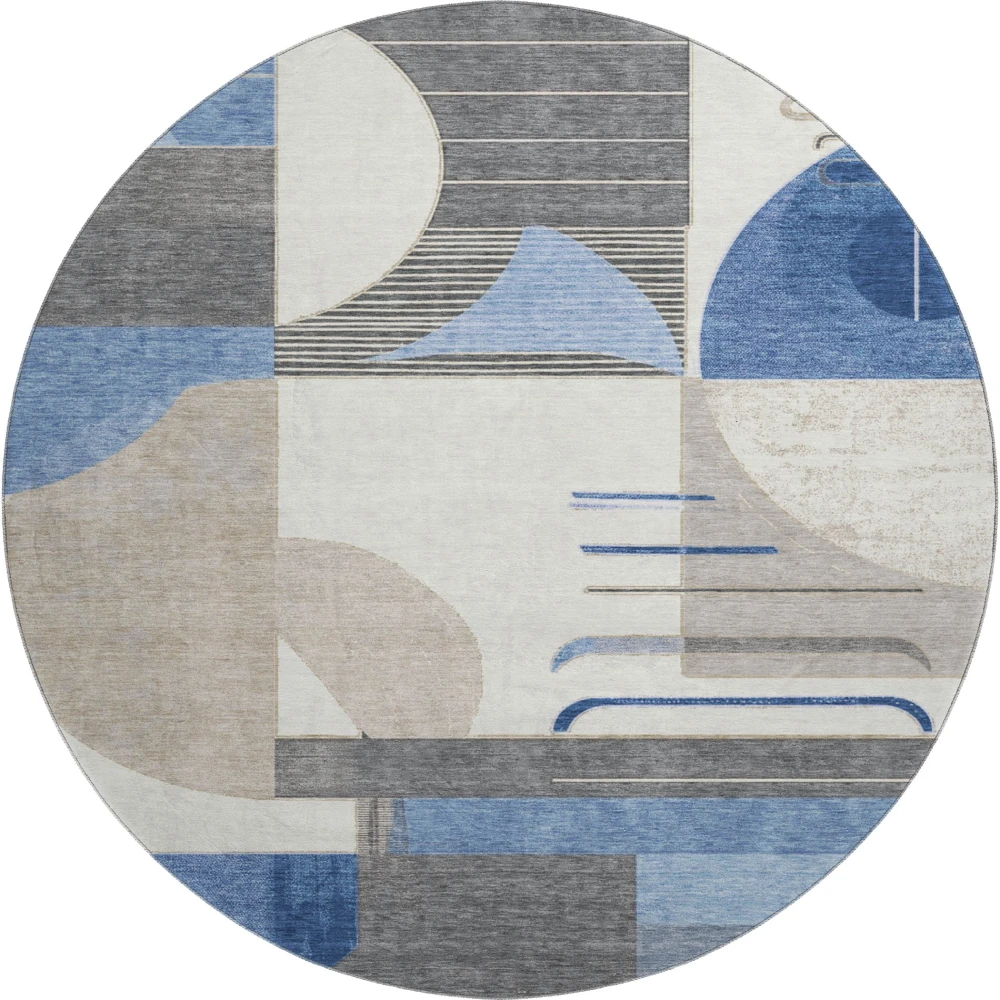 Mayfield AMF1694 Blue 8' x 8' Rug
