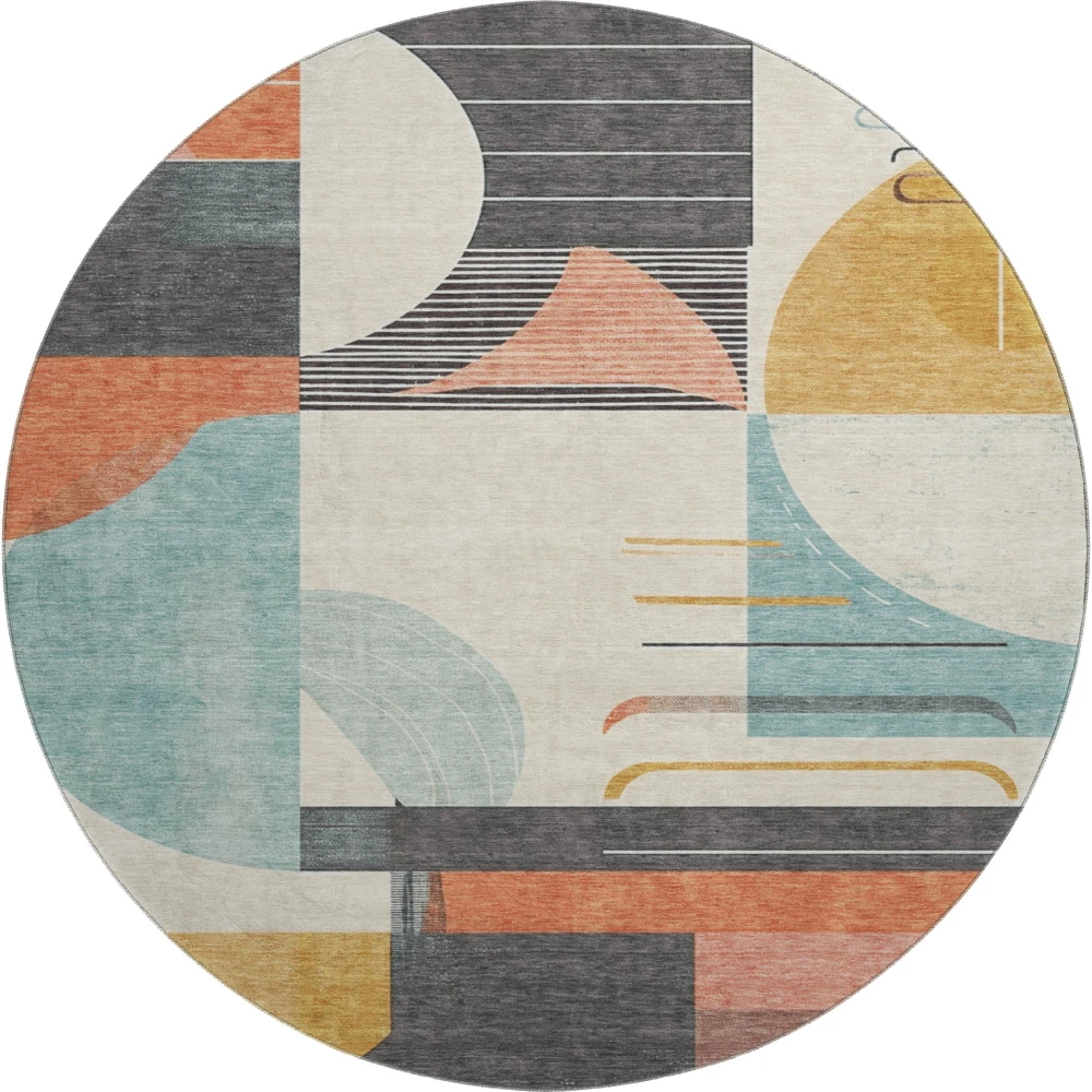 Mayfield AMF1694 Gray 8' x 8' Rug