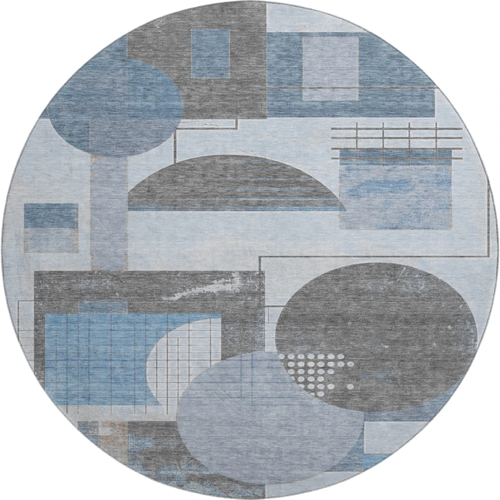 Mayfield AMF1695 Blue 8' x 8' Rug