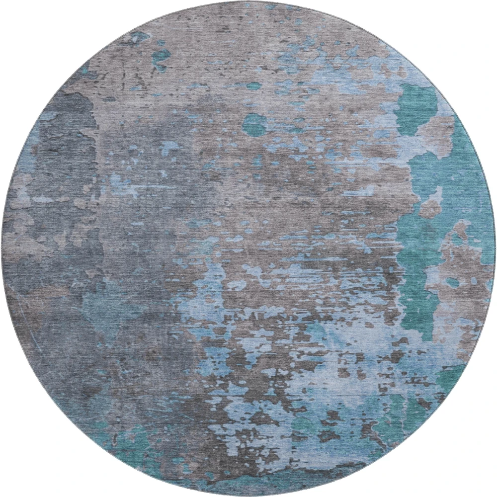 Mayfield AMF1702 Teal 8' x 8' Rug
