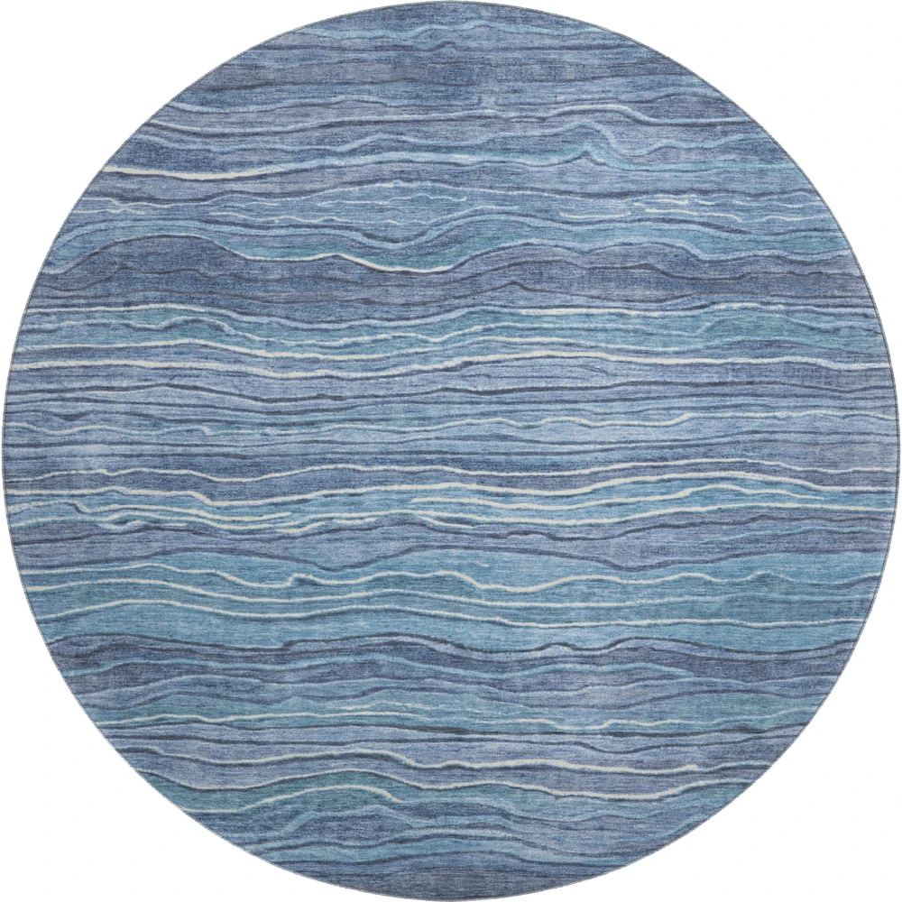 Mayfield AMF1704 Blue 8' x 8' Rug