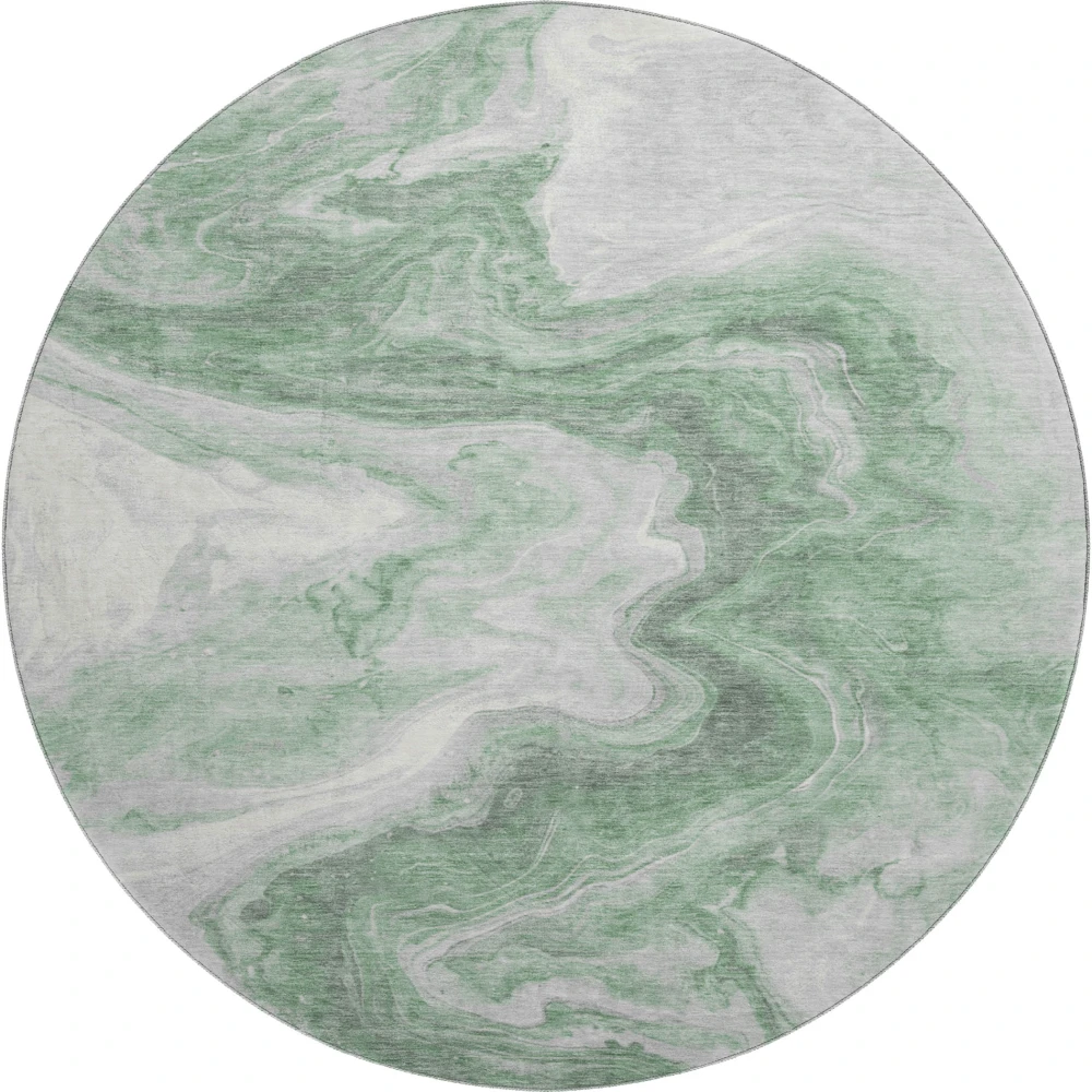 Mayfield AMF1706 Green 8' x 8' Rug