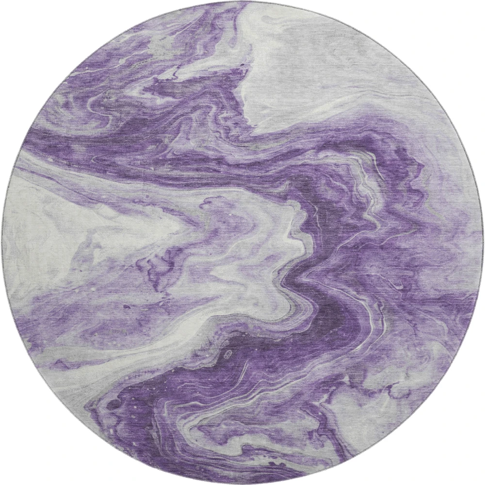 Mayfield AMF1706 Purple 8' x 8' Rug