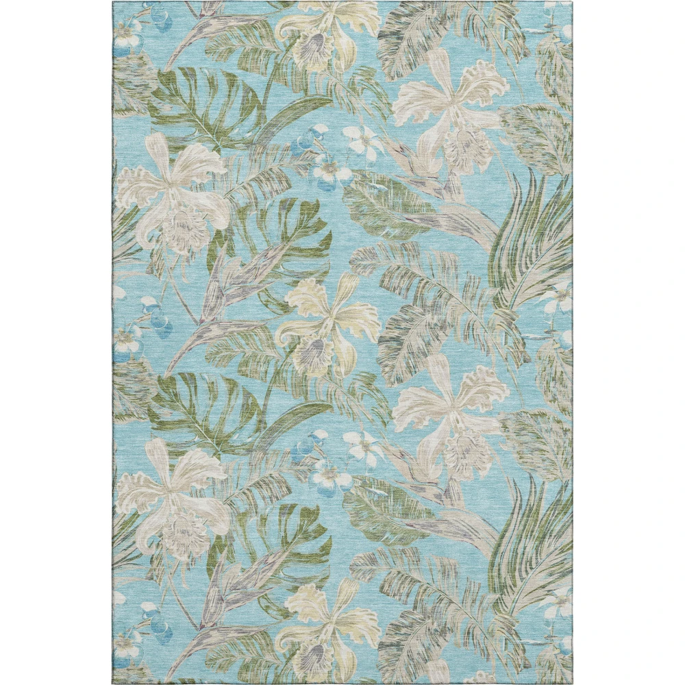 Mayfield AMF1708 Teal 3' x 5' Rug