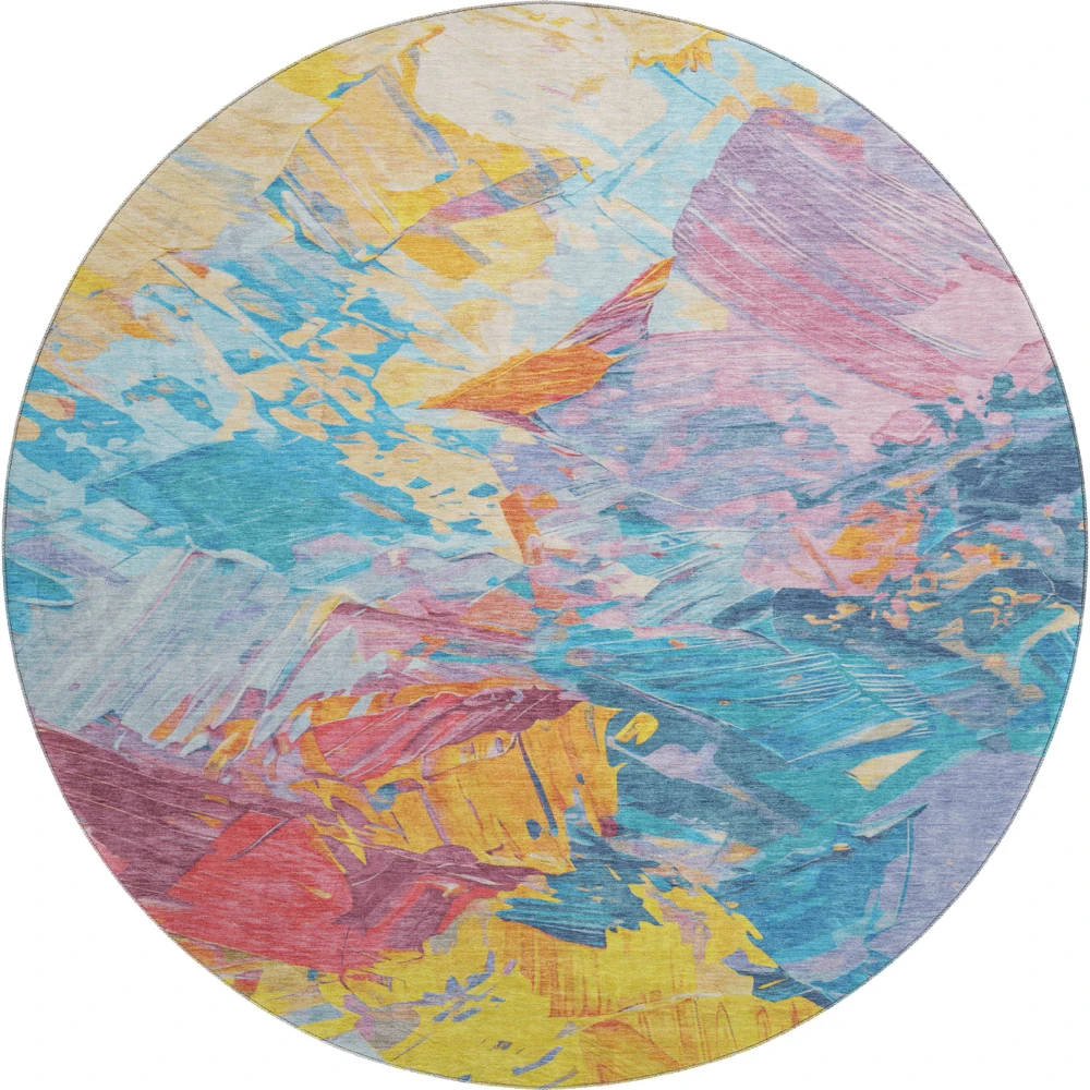Mayfield AMF1713 Blue 8' x 8' Rug