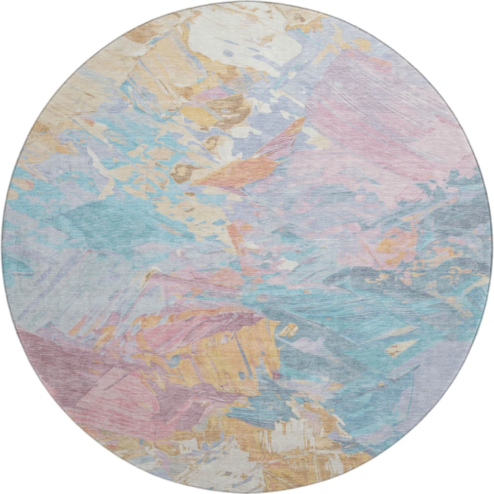 Mayfield AMF1713 Teal 8' x 8' Rug