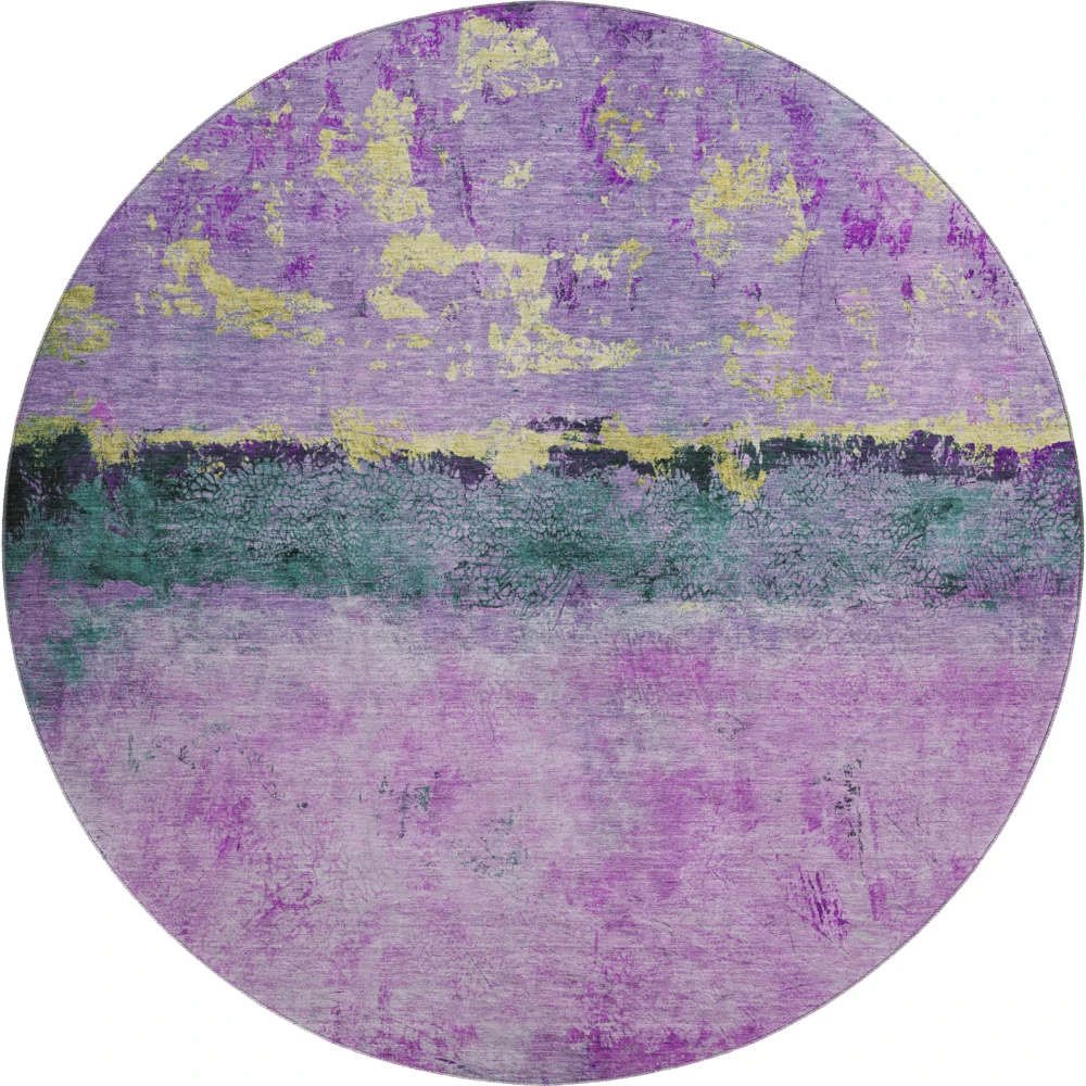 Mayfield AMF1716 Plum 8' x 8' Rug