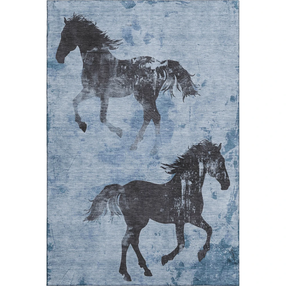 Mayfield AMF1717 Denim 3' x 5' Rug