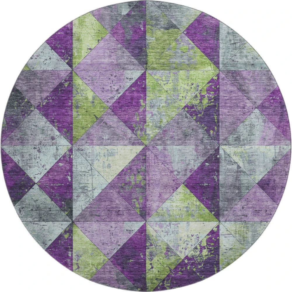 Mayfield AMF1721 Purple 8' x 8' Rug