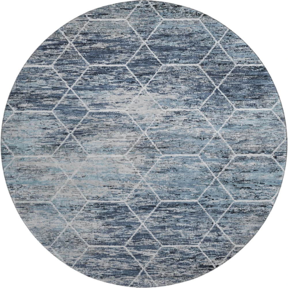 Mayfield AMF1724 Blue 8' x 8' Rug