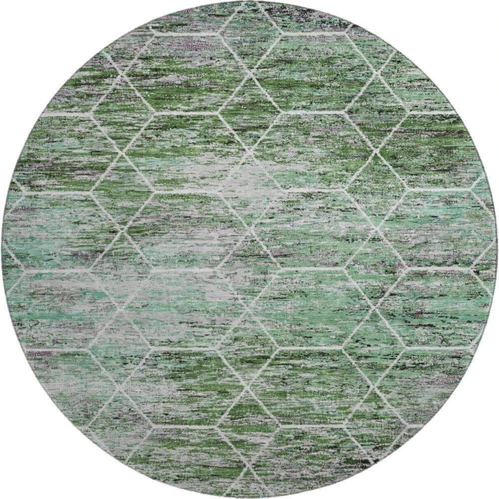 Mayfield AMF1724 Green 8' x 8' Rug