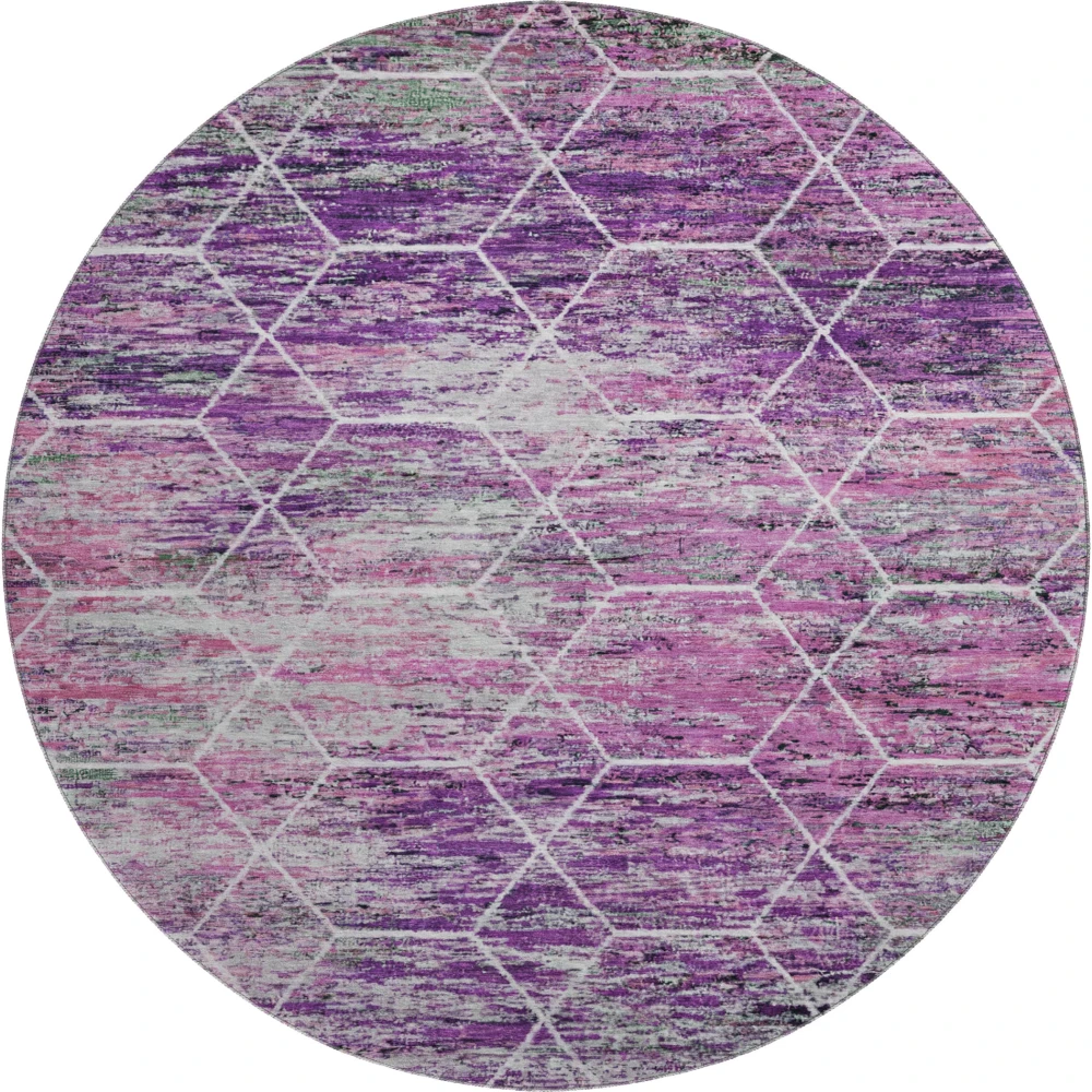 Mayfield AMF1724 Purple 8' x 8' Rug
