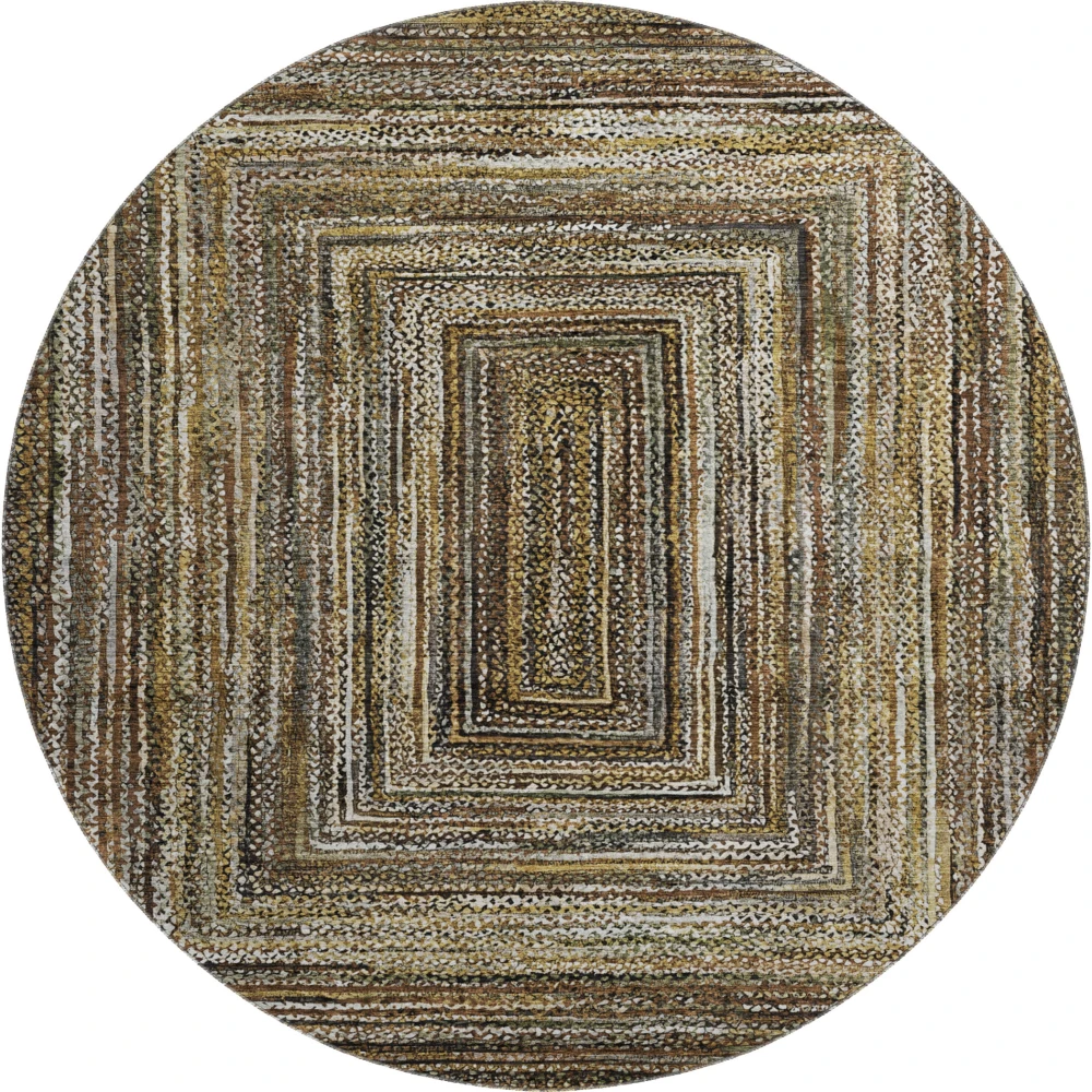Mayfield AMF1725 Brown 8' x 8' Rug