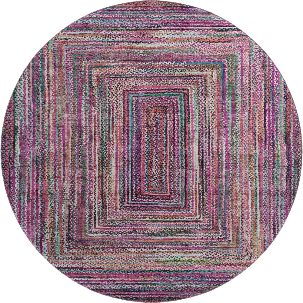 Mayfield AMF1725 Pink 8' x 8' Rug