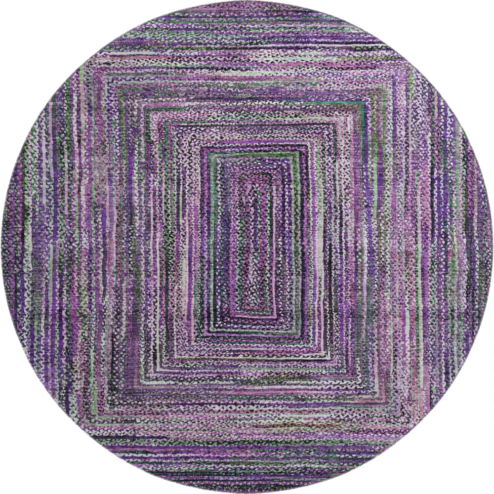 Mayfield AMF1725 Purple 8' x 8' Rug