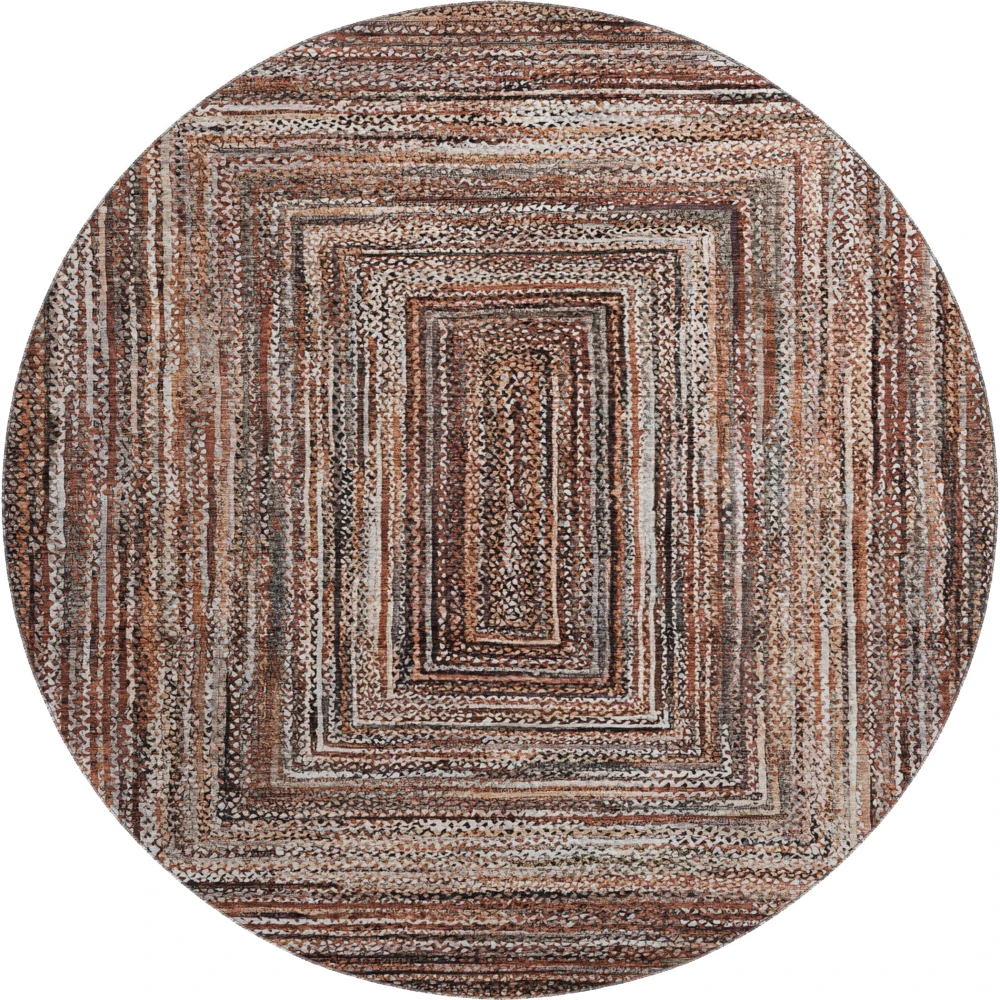 Mayfield AMF1725 Terracotta 8' x 8' Rug