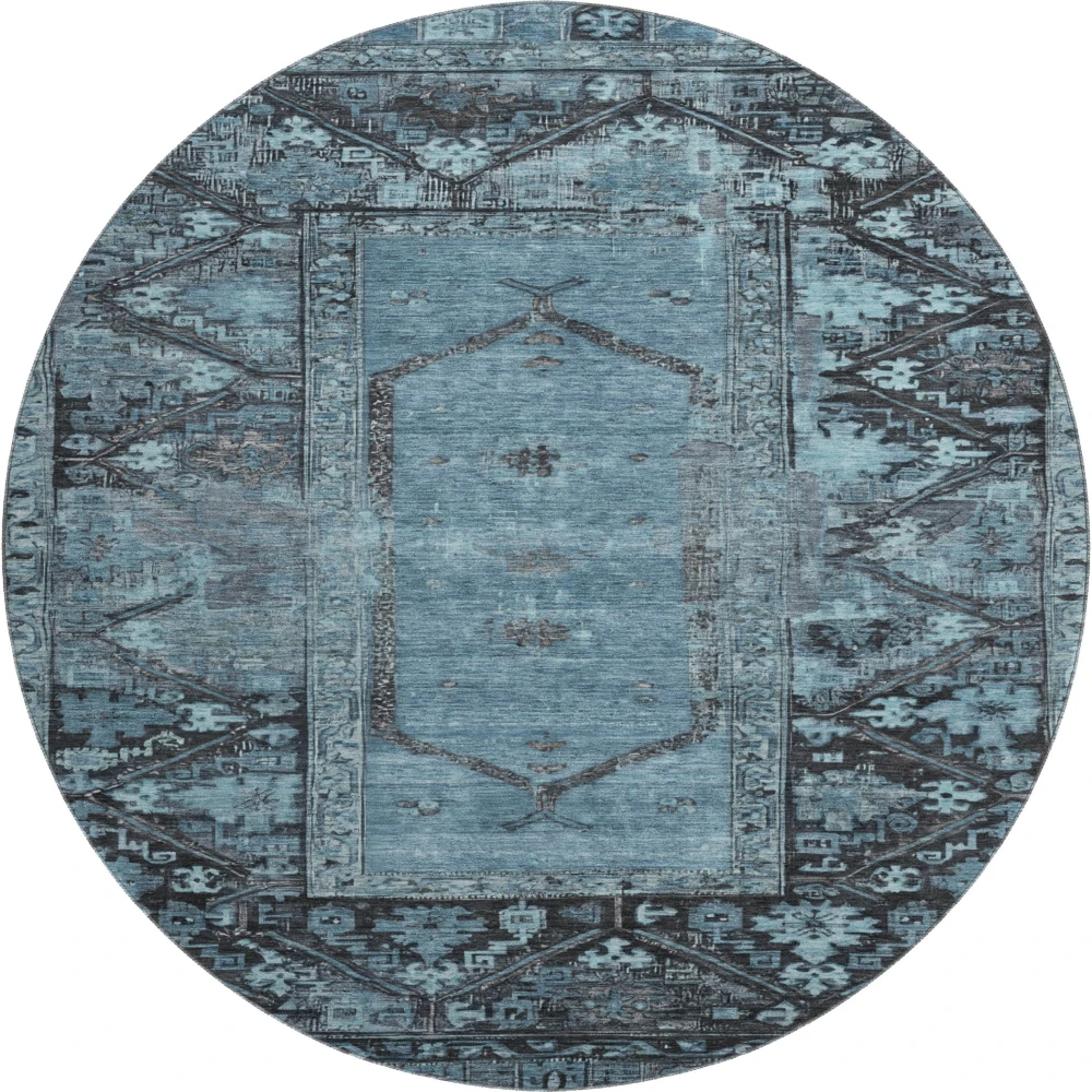 Mayfield AMF1727 Blue 8' x 8' Rug