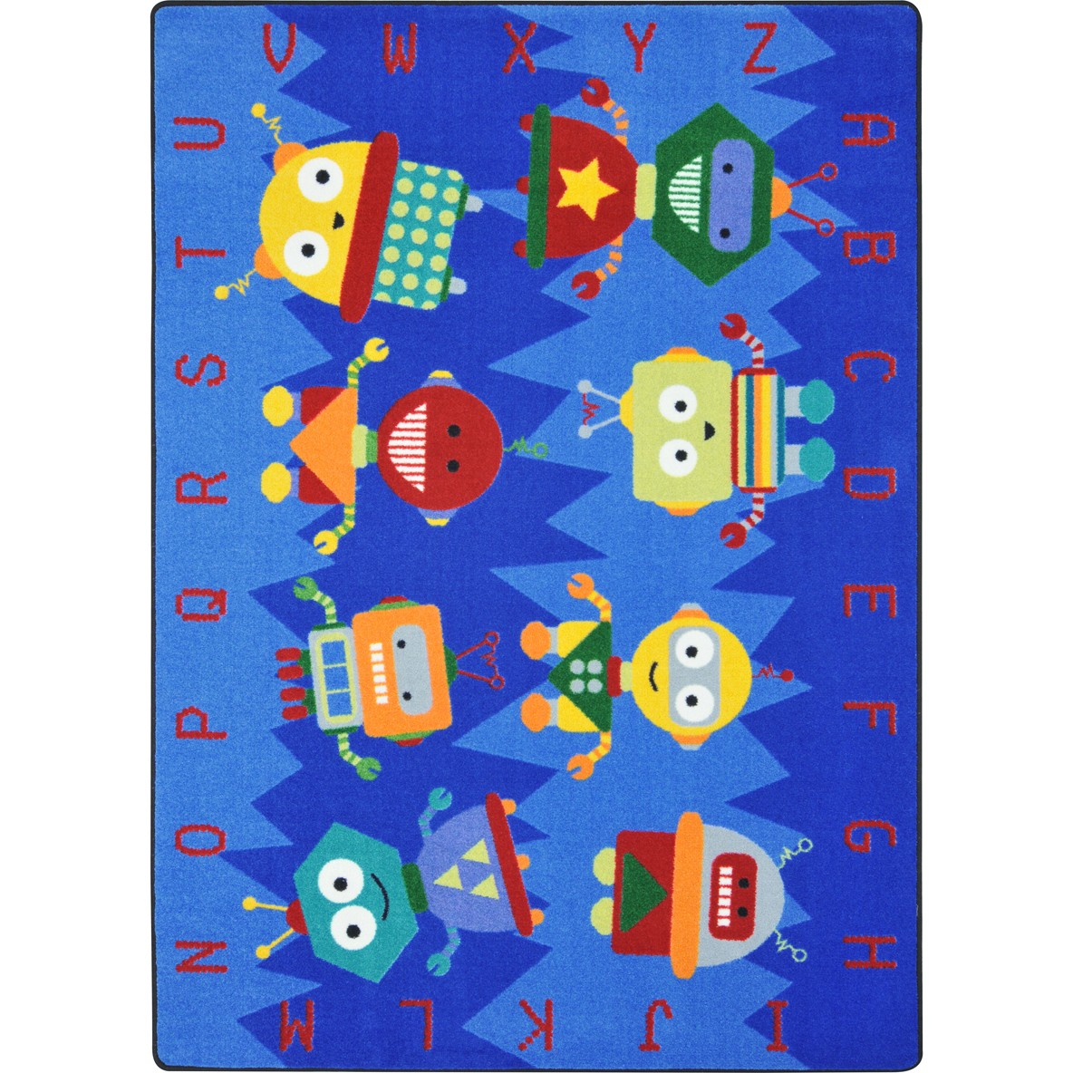 Kid Essentials Alphabet Bots 5'4