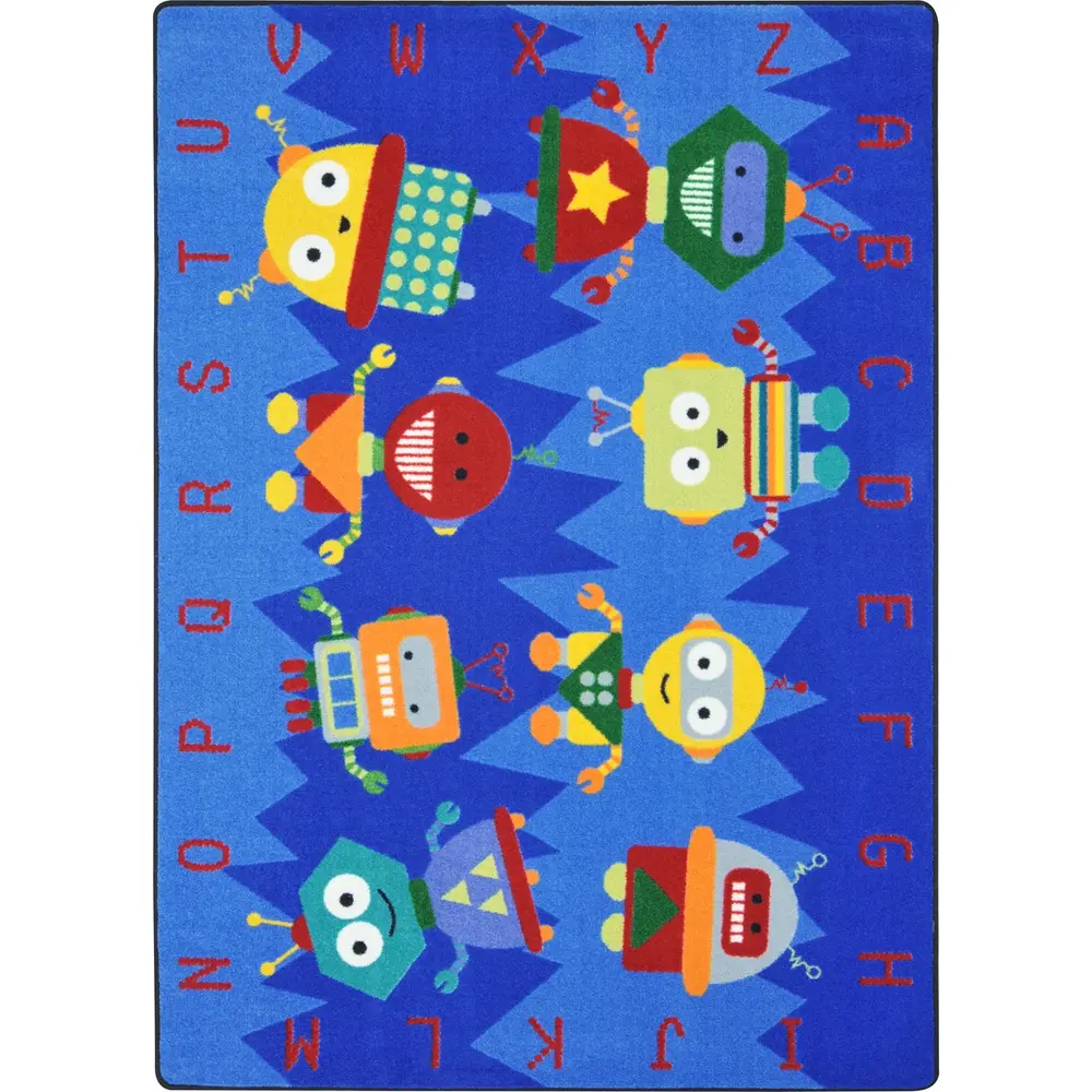 Kid Essentials Alphabet Bots 5'4