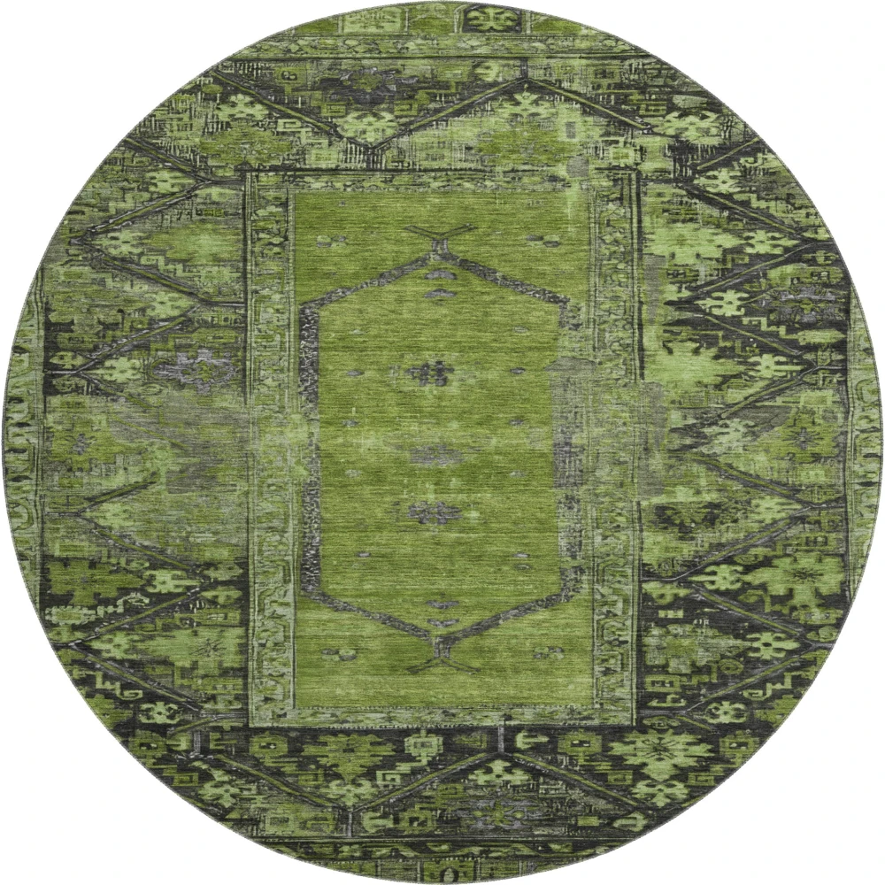 Mayfield AMF1727 Olive 8' x 8' Rug