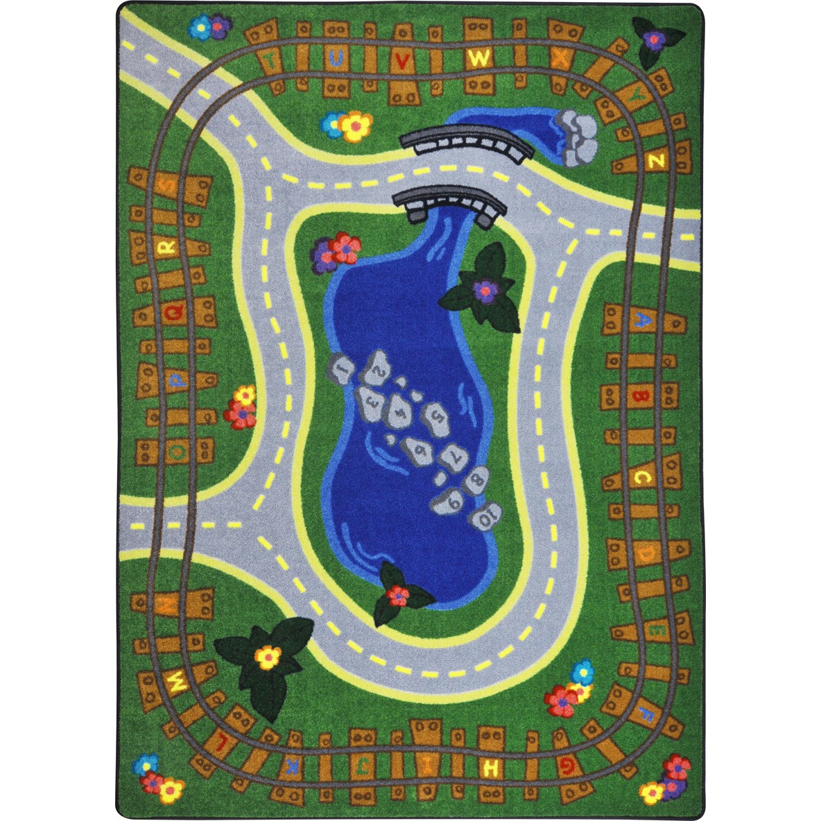 Kid Essentials Alphabet Express 5'4