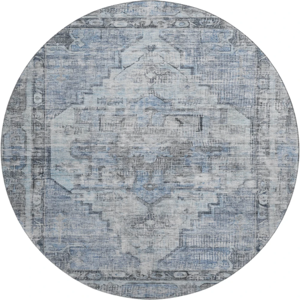 Mayfield AMF1729 Blue 8' x 8' Rug