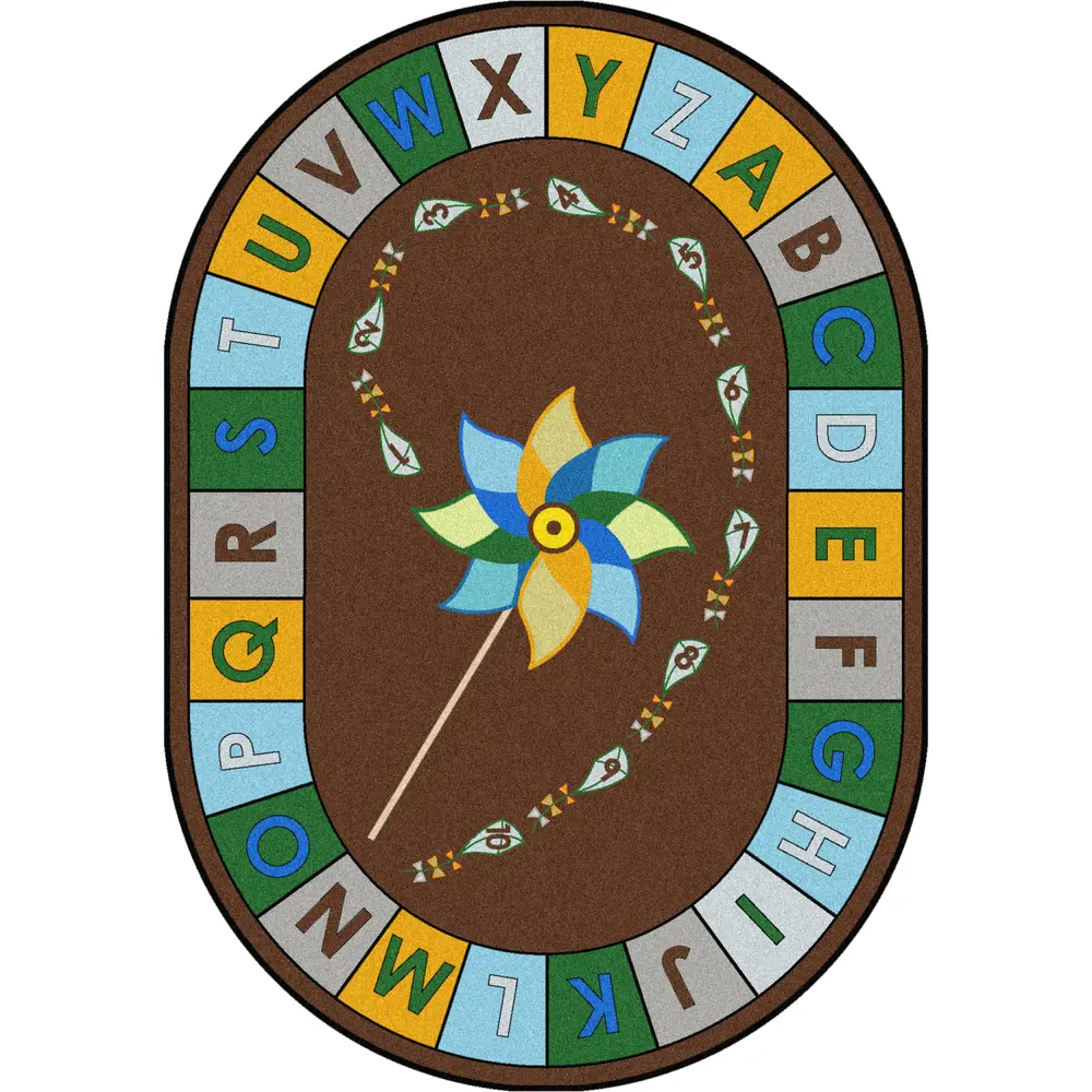 Kid Essentials Alphabet Pinwheel 5'4