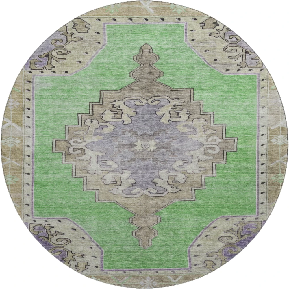 Mayfield AMF1731 Lime 8' x 8' Rug