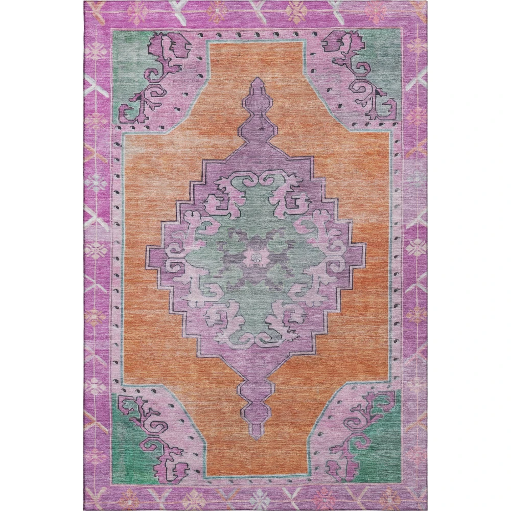 Mayfield AMF1731 Orange 3' x 5' Rug