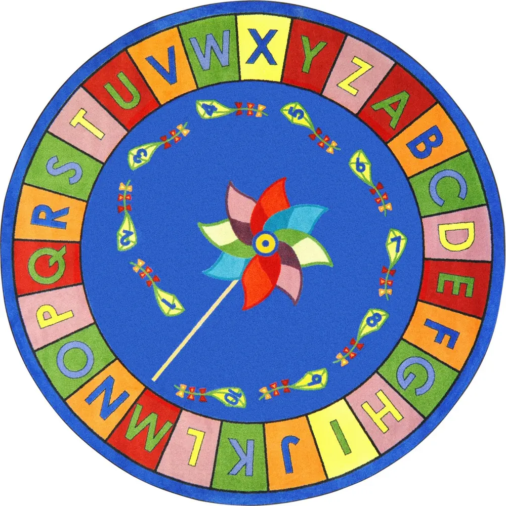 Kid Essentials Alphabet Pinwheel 5'4