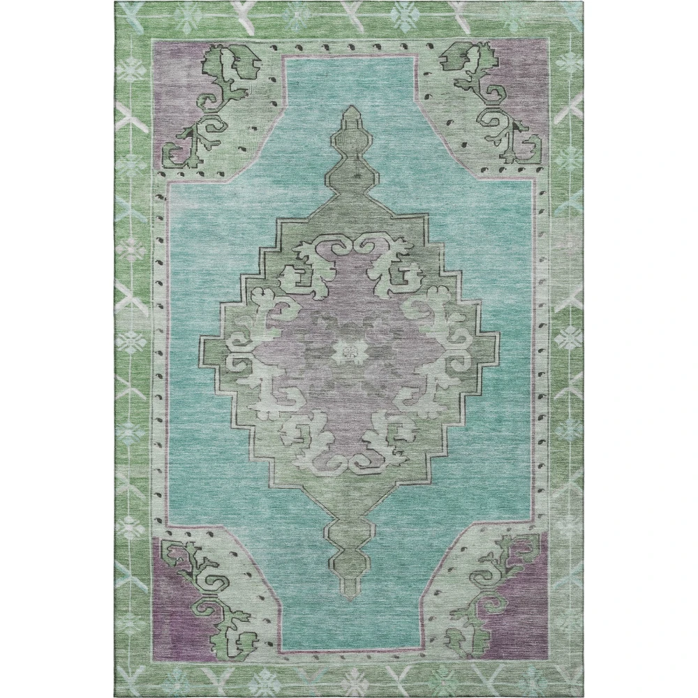 Mayfield AMF1731 Teal 10' x 14' Rug