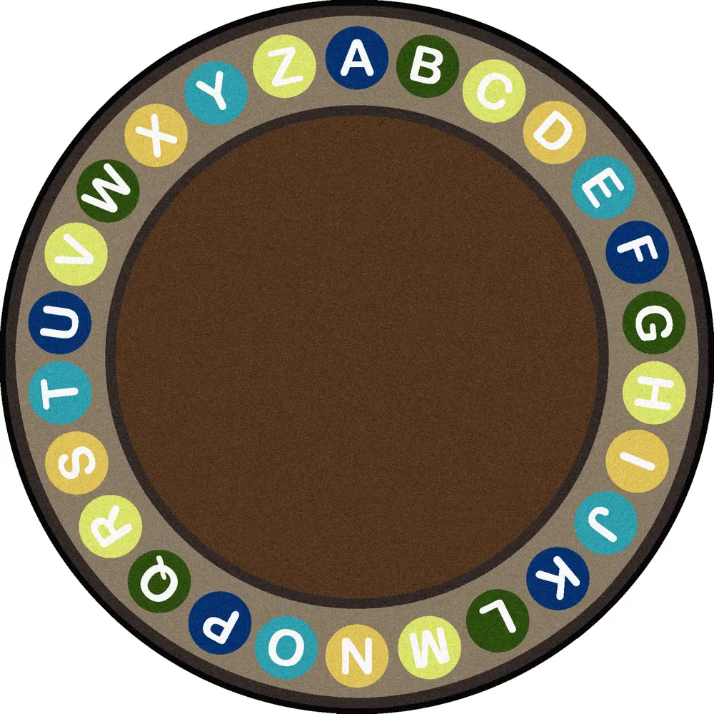 Kid Essentials Alphabet Spots 7'7