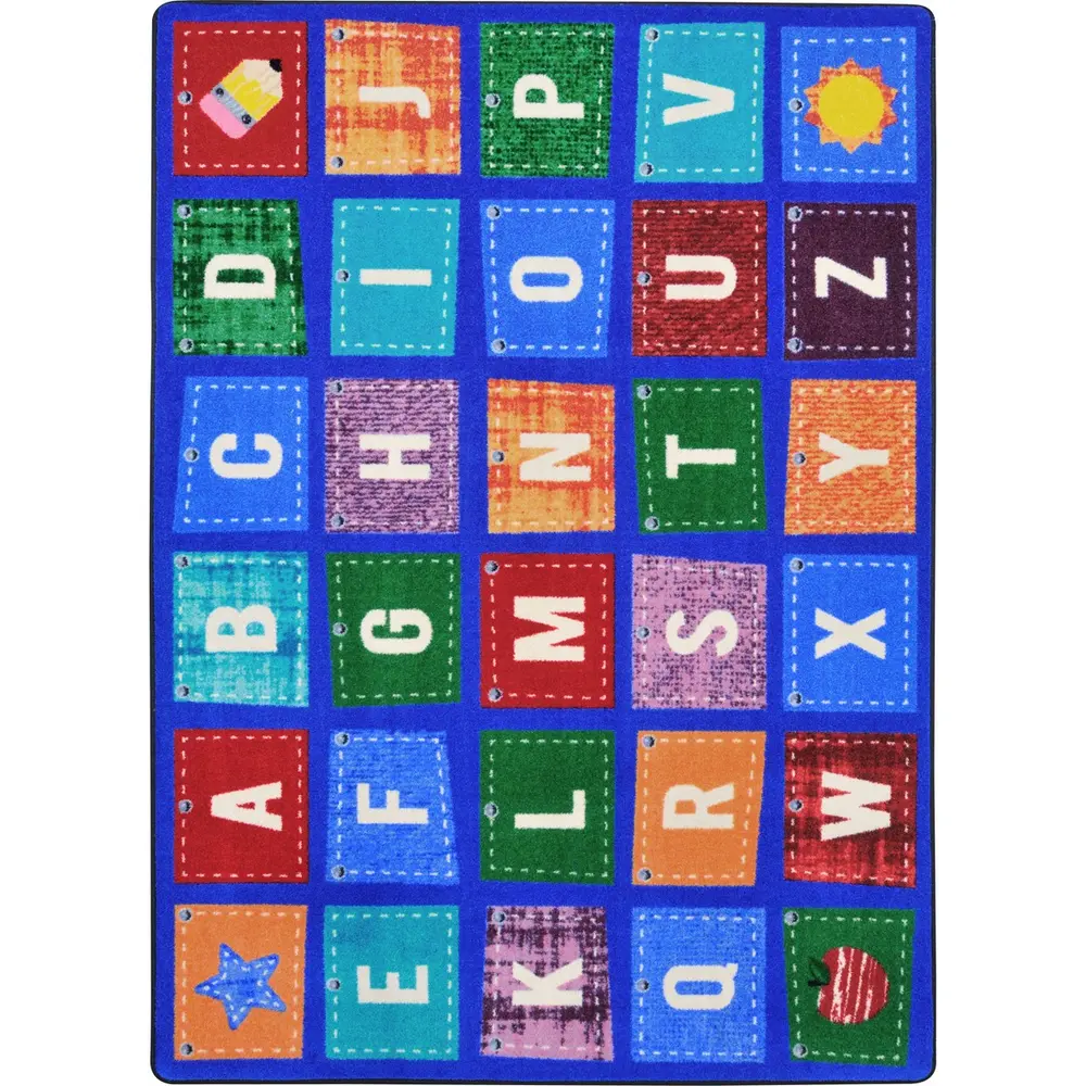 Kid Essentials Alphabet Upcycle 5'4