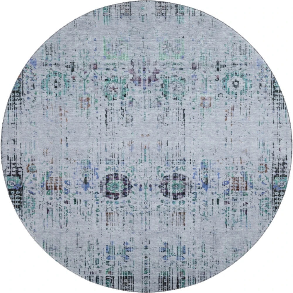 Mayfield AMF1734 Blue 8' x 8' Rug