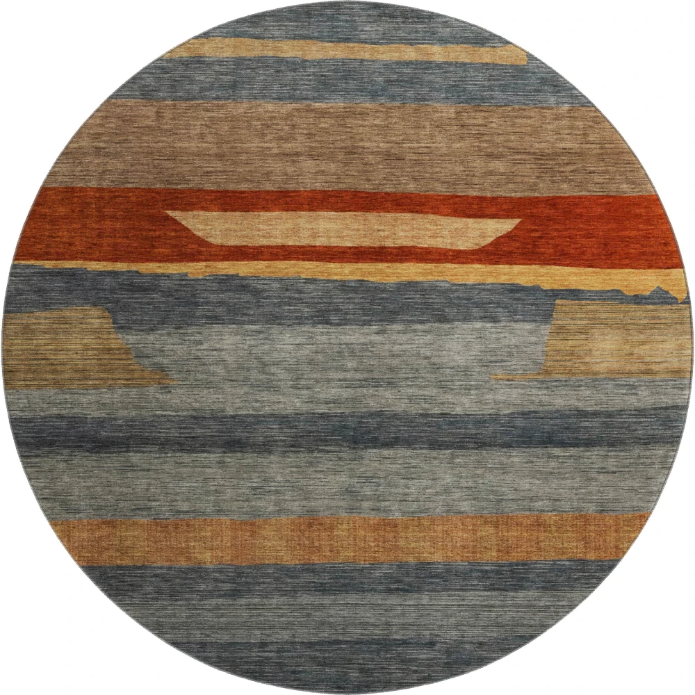 Mayfield AMF1736 Blue 8' x 8' Rug