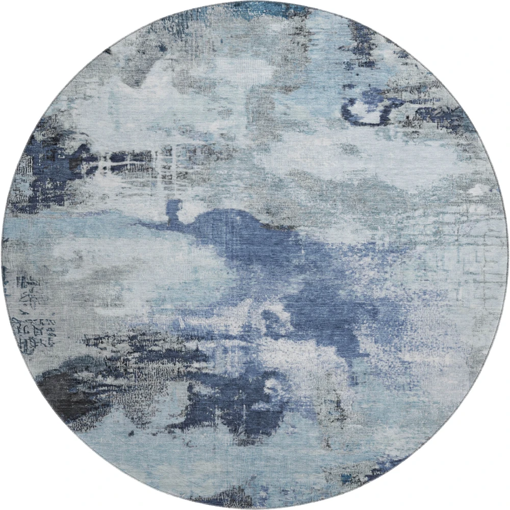 Mayfield AMF1738 Blue 8' x 8' Rug