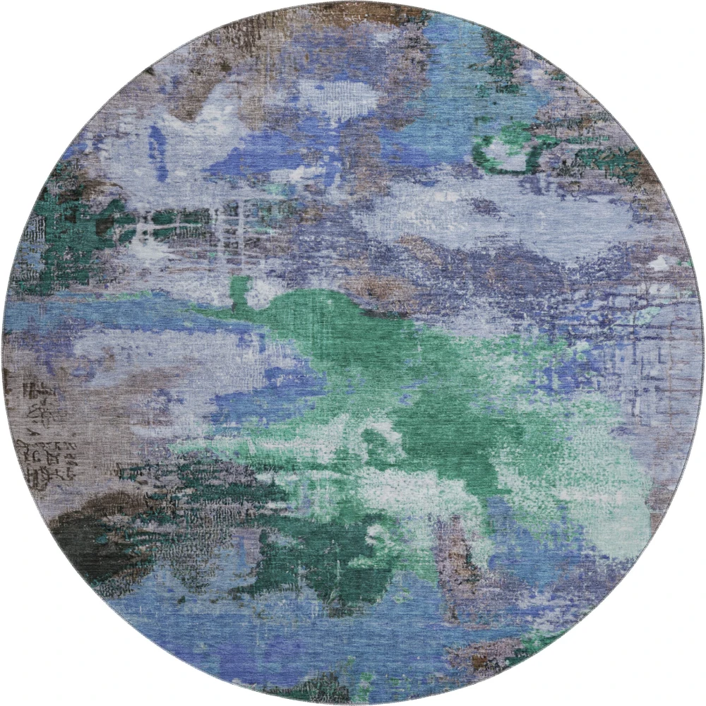 Mayfield AMF1738 Green 8' x 8' Rug