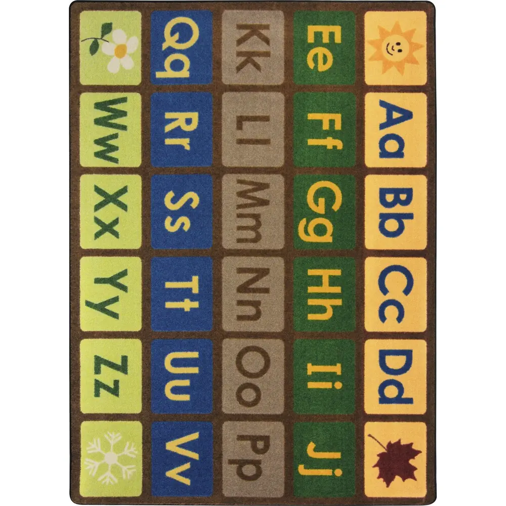 Kid Essentials Any Day Alphabet 7'8