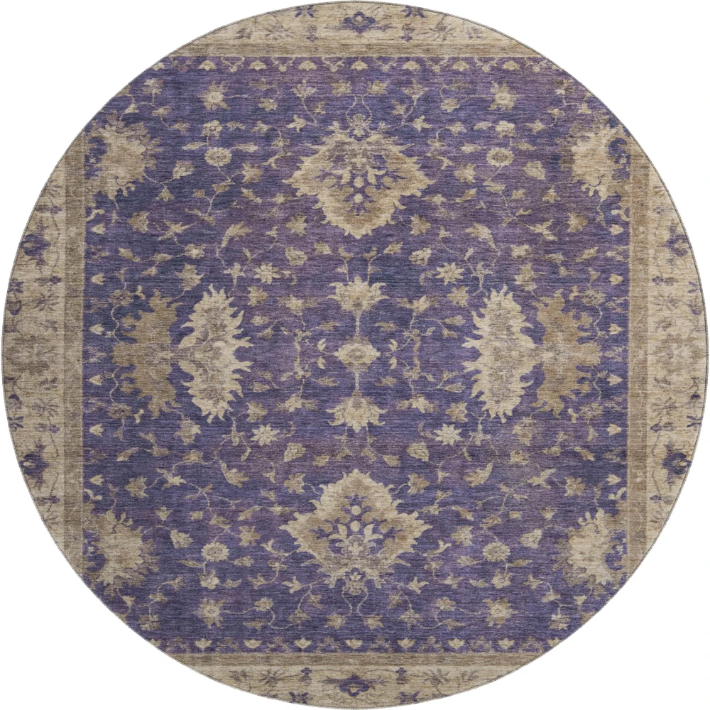 Mayfield AMF1739 Purple 8' x 8' Rug